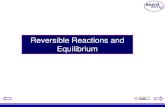 Reversible Reactions and Eq ¢â‚¬¢ Although most chemical reactions are difficult to reverse it is possible