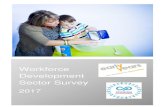 Workforce Development Sector Survey - Early The following Workforce Development Survey 2017 was designed,