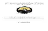 2017 Western Australian Kung Fu Wushu 2017 Western Australian Kung Fu Wushu Championships 3 ROUTINE