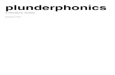 plunderphonics literature a literature review Andrew Tholl. plunderphonics: a literature review