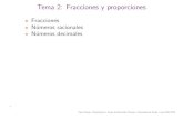 Universidad de Alcal£Œ (UAH) Madrid - Tema 2: Fracciones y 2015-08-20¢  Fracciones equivalentes. Suma