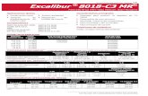 Excalibur 8018-C3 MR - Lincoln Electric CAT£¾LOGO DE CONSUMIBLES PARA SOLDADURA Excalibur ¢® 8018-C3