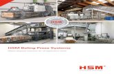 HSM Baling Press Systems ... 3 Baling presses for every application, every material and every individual