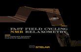 FAST FIELD CYCLING NMR RELAXOMETRY molecular dynamics e.g. solid/liquid dynamics, Fast field cycling