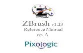 ZBrush Reference Manual - ZBrush was created and engineered by Ofer Alon. The ZBrush Reference Manual