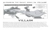 VILLAIN - mrcaseyhistory Background Information About Alexander the Great Alexander the Great was born