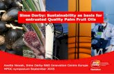 Sime Darby: Sustainability as basis for entrusted Quality ... Sime Darby is committed to the balanced