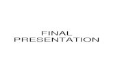 FINAL PRESENTATION FINAL PRESENTATION Tydings Park Commission Final Presentation 21 March 2016 Agenda
