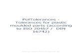 PolTolerances - Tolerances for plastic moulded parts ... PolTolerances - Tolerances for plastic moulded