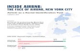 InsIde AIrbnb - Brooklyn InsIde AIrbnb: The FAce oF AIrbnb, new York cITY execuTIve summArY Airbnb is