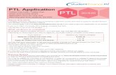 PTL Application Form 2019/2020 - Student Finance NI PTL Application. Tuition Fee Loan, Tuition Fee Grant