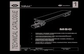TECHNICAL CATALOGUE - WAMGROUP technical catalogue ¢â‚¬¢ trough screw conveyors for flour mills technical