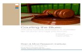 Courting the Blues - Legal Services Commission (2009) Courting the blues: Attitudes towards depression