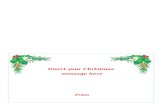 Free Word Template - David Web view Free Word Template Subject: Christmas Card Template Author: David