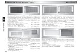 GRILLES AND REGISTERS - Nailor ... G8 GRILLES AND REGISTERS Perforated Return Grilles The perforated