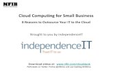 Cloud Computing for Small Business - NFIB Cloud Computing for Small Business 8 Reasons to Outsource