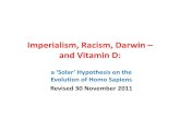 Imperialism, Racism, and Vitamin D - University of Toronto Human Migrations & Vitamin D ¢â‚¬¯3 ¢â‚¬¢ 3)