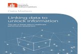 Linking data to unlock ... Data Matters ¢â‚¬â€œ Linking data to unlock information bhi.  2 Contemporary