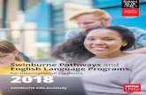 Swinburne Pathways and English Language ... Swinburne Pathways and English Language Programs for international