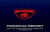 FINANCIAL REPORT - Australian Football League Tenant...¢  Melbourne Football Club Limited ¢â‚¬â€œ Financial