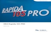 KBA Rapida 105 PRO - Koenig & Bauer KBA Rapida 105 PRO | 3 KBA Rapida 105 PRO Jeszcze wi¤â„¢ksza produktywno¥â€¤â€