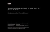 Production Optimization in a Cluster of Gas-Lift Wells Production Optimization in a Cluster of Gas-Lift