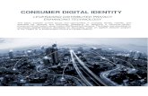 CONSUMER DIGITAL IDENTITY - ... CONSUMER DIGITAL IDENTITY . LEVERAGING DISTRIBUTED PRIVACY ENHANCING