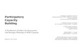 Participatory Capacity Building - Participatory Capacity Building i Preface Preface Participatory Capacity