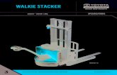 WALKIE STACKER - walkie stacker 2000 ¢â‚¬â€œ 2500 lbs. 3. class. 8bws10-13. reach new heights. specifications