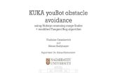 KUKA youBot obstacle avoidance - KUKA youBot obstacle avoidance using Hokuyo scanning range finder +