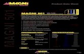 c MAGNI 501 - Magni Coatings Magni 501 is a globally available chrome-free, inorganic zinc-rich corrosion