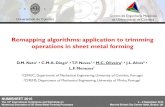Remapping algorithms: application to trimming operations in sheet metal forming 2018-09-01¢  Remapping