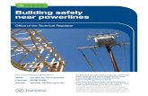 Building safely near powerlines ... Transmission line voltage Minimum clearance 275 kV 25 m 132 kV (except