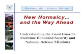 New Normalcy and the Way Ahead and the Way Ahead Understanding the Coast Guard¢â‚¬â„¢s Maritime Homeland