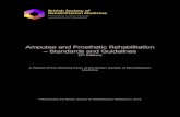 Amputee and Prosthetic Rehabilitation Standards and Guidelines Upper limb amputation 37 Rehabilitation