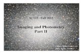 Imaging and Photometry Part II - Caltech george/ay122/Ay122a_ ¢  Imaging and Photometry!