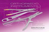 ORTHOPAEDIC INSTRUMENTS - Mercian Surgical 2019-10-22¢  Surgical Instruments of Excellence established