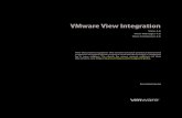 VMware View Integration Guide VMware View Integration 6 VMware, Inc. VMware Professional Services VMware
