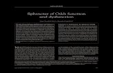 Sphincter of Oddi function - Hindawi Publishing Sphincter of Oddi function and dysfunction James Toouli
