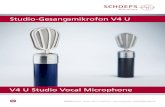 Studio-Gesangsmikrofon V4 U - 2014-04-09¢  SCHOEPS GmbH Phone: 49 721 943 20-0   Studio