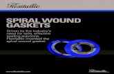 SPIRAL WOUND GASKETS and fabricated using the same basic fundamentals of Flexitallic Spiral Wound Gasket