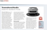Townshend Isolation pods Isolation pods...¢  Choice EXTRAS Townshend Audio Seismic Isolation Pods ranging