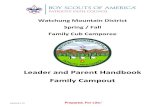 Leader and Parent Handbook Family Campoutc001af38d1d46a976912... Leader and Parent Handbook Family Campout