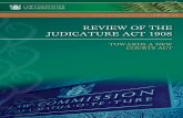 REVIEW OF THE JUDICATURE ACT 1908 - Law Com ... REVIEW OF THE JUDICATURE ACT 1908: TOWARDS A NEW COURTS