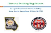 Forestry Trucking Regulations - Logging Association ... Forestry Trucking Regulations ... more than