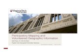 Participatory Mapping andParticipatory Mapping and ... Participatory Mapping andParticipatory Mapping