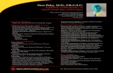 Dror Paley, M.D., F.R.C.S.C. Pediatric Orthopedics & Major Academic Tasks: Director, Limb Reconstruction