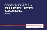 Sodexo Supplier Code of Conduct 2017 Guide Final Sodexo or one of its subsidiaries where the Sodexo