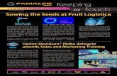 Sowing the Seeds at Fruit Logistica 2016-03-15¢  Sowing the Seeds at Fruit Logistica Issue 79 | March
