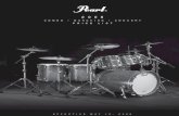 2008 COMBO PL 5.08 - Pearl Drums 5 Completely Custom, Totally Handmade Pearl Drums Floor Tom Shell Selection